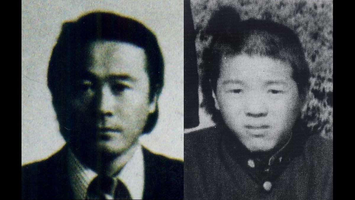 拉致被害者・田中実さん（左）と特定失踪者・金田龍光さん（右）