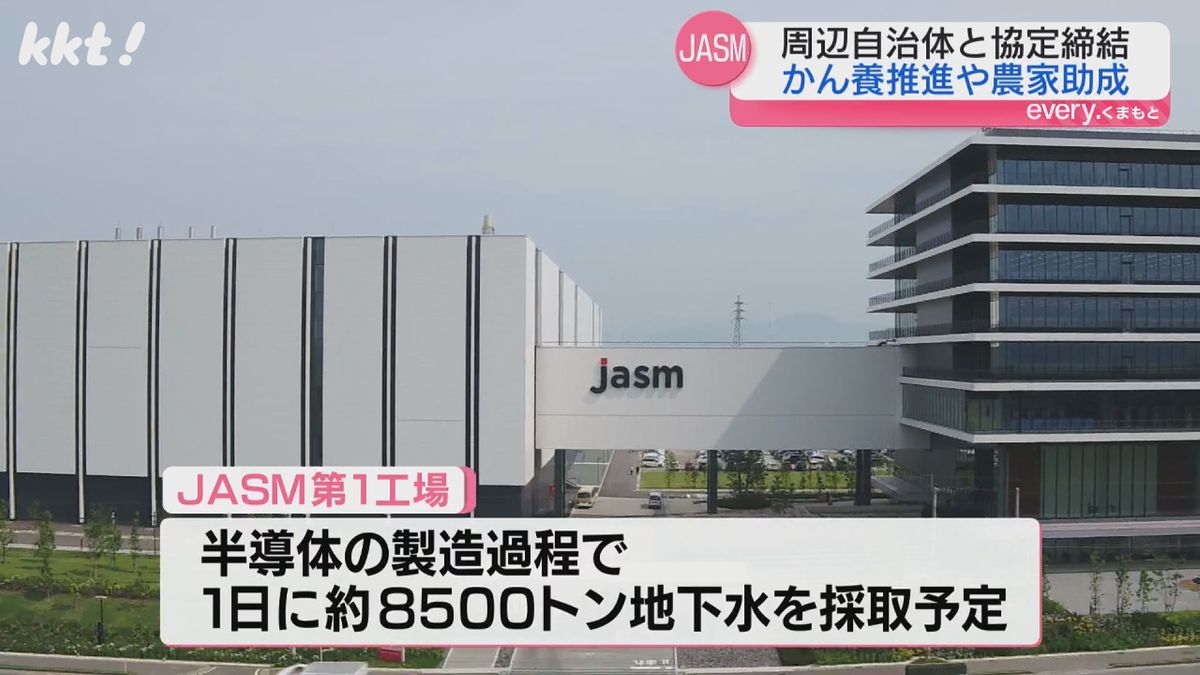 JASM第1工場（菊陽町）