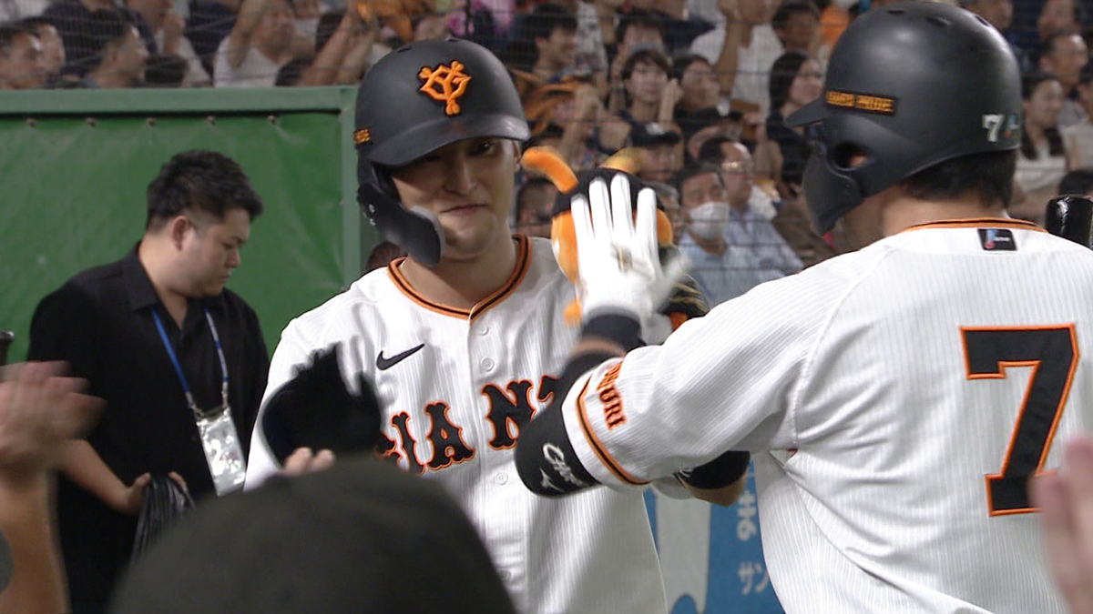 【巨人】吉川尚輝が7月23日以来の7号同点ソロ＆坂本勇人が逆転タイムリー二塁打
