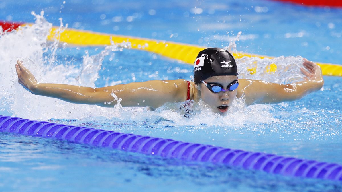 リオ五輪･競泳 女子200mバタフライ決勝に登場した星奈津美さん(写真:アフロスポーツ)