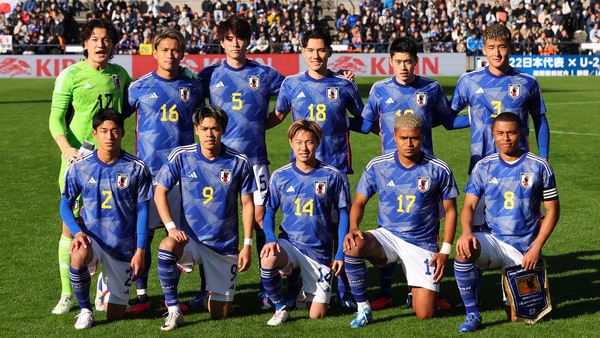 パリ五輪世代のサッカー日本代表(写真：森田直樹/アフロスポーツ)