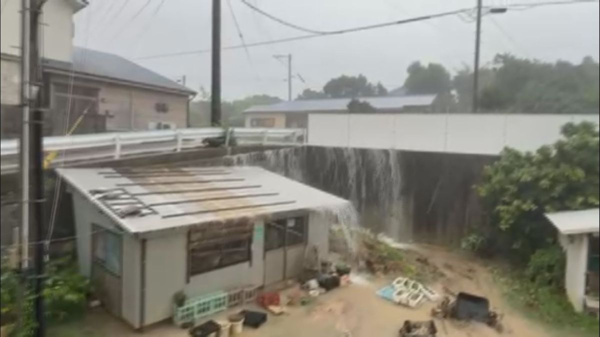 「水かさがどんどん増えてくる」与論町で記録的短時間大雨情報　厳重警戒を