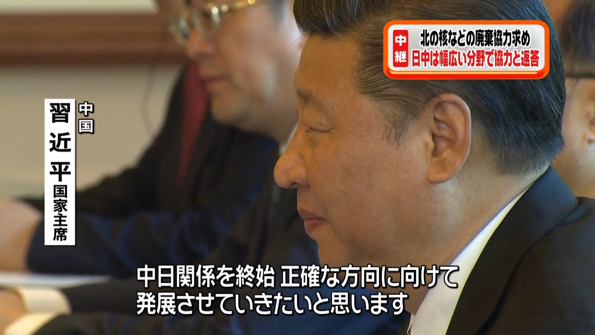 自民党・二階幹事長　習主席と会談