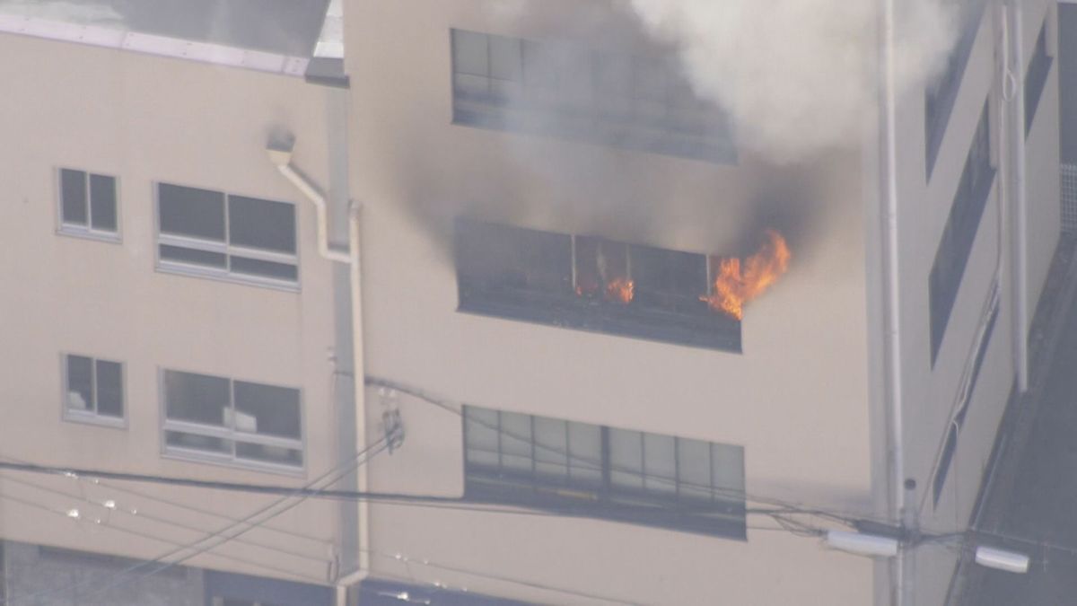 【速報】大阪市西区・本町付近のビルで火事　ケガ人なし