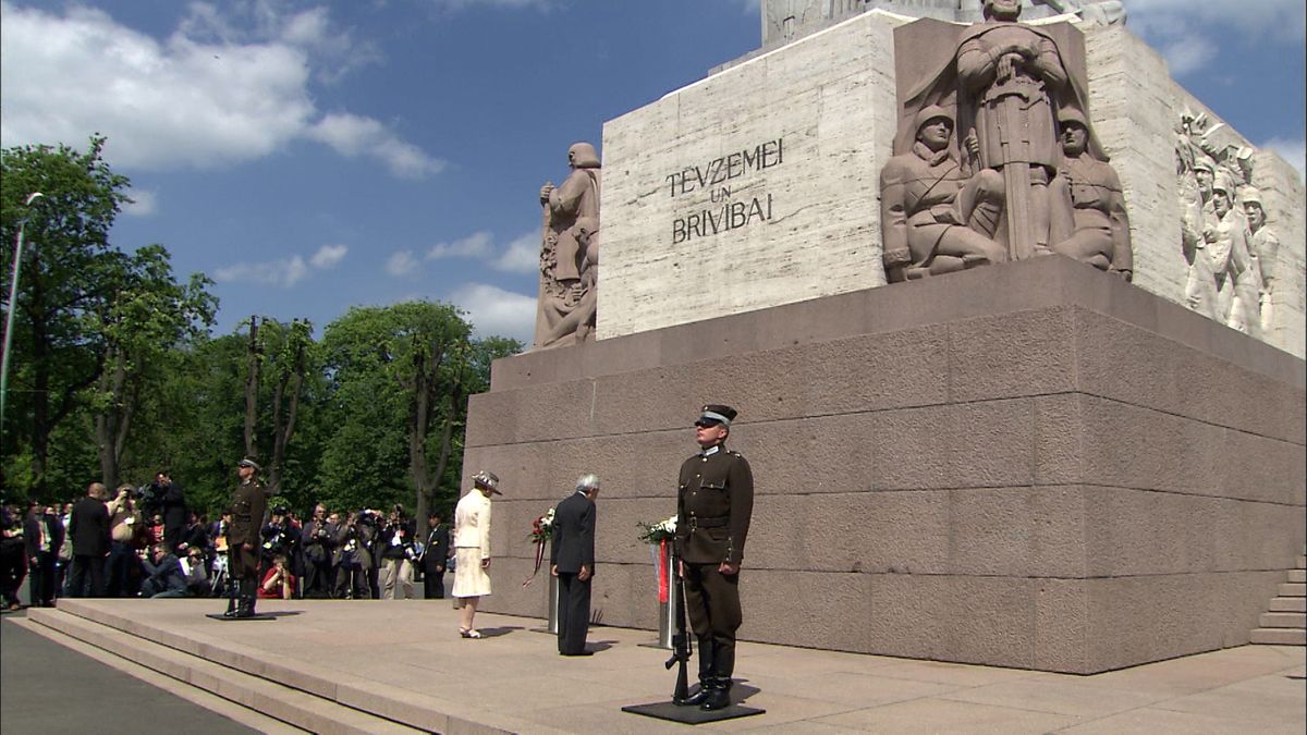 2007年5月25日 ラトビア・リガ「自由の記念碑」