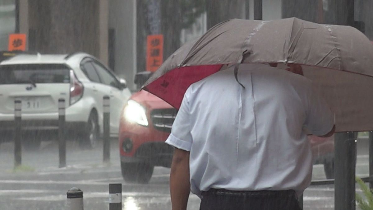 「異常気象というか、びっくり」猛暑が一転…“ゲリラ豪雨”に 外国人観光客も困惑 山梨県