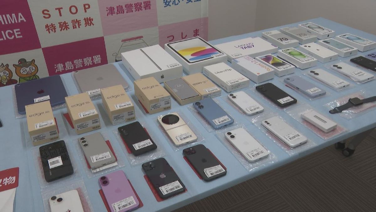 暴力団幹部の男ら3人逮捕　携帯電話販売店に侵入しスマートフォン31台窃盗か　愛知県警