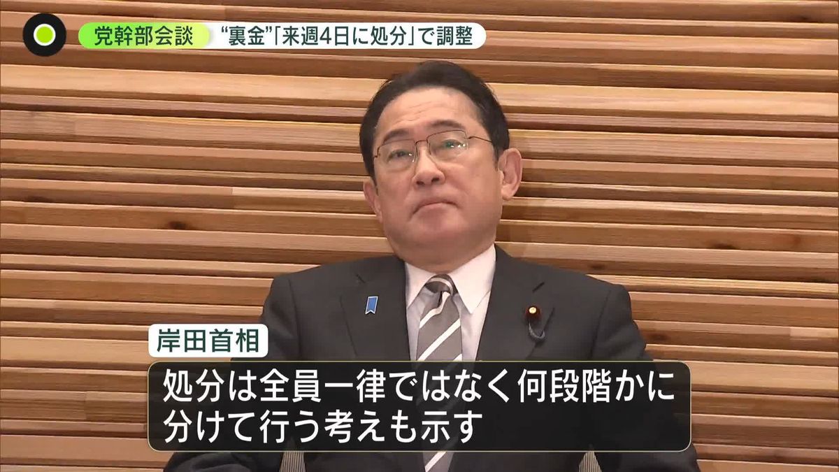 自民“裏金事件”「来週4月4日に処分」で調整…岸田首相、党幹部と会談