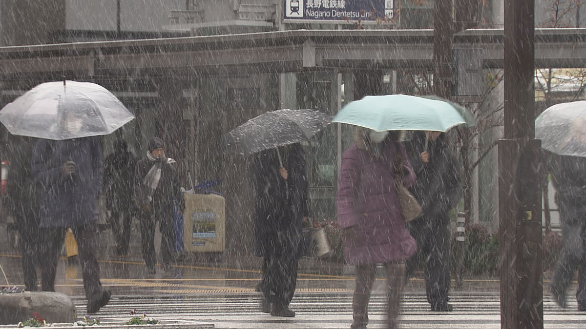 長野県北部に大雪警報　22日夜遅くにかけて大雪や路面凍結による交通の乱れに警戒を