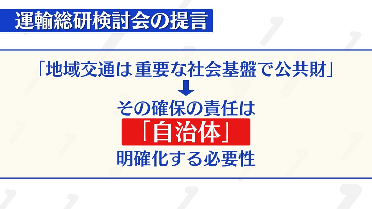 運輸総研検討会の提言