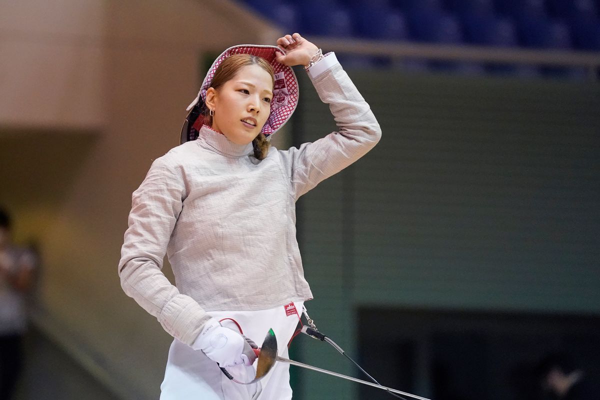 フェンシング全日本選手権 世界選手権女王・江村美咲 苦戦しながらも決勝進出「自分が練習した結果で嬉しい」決勝は11月