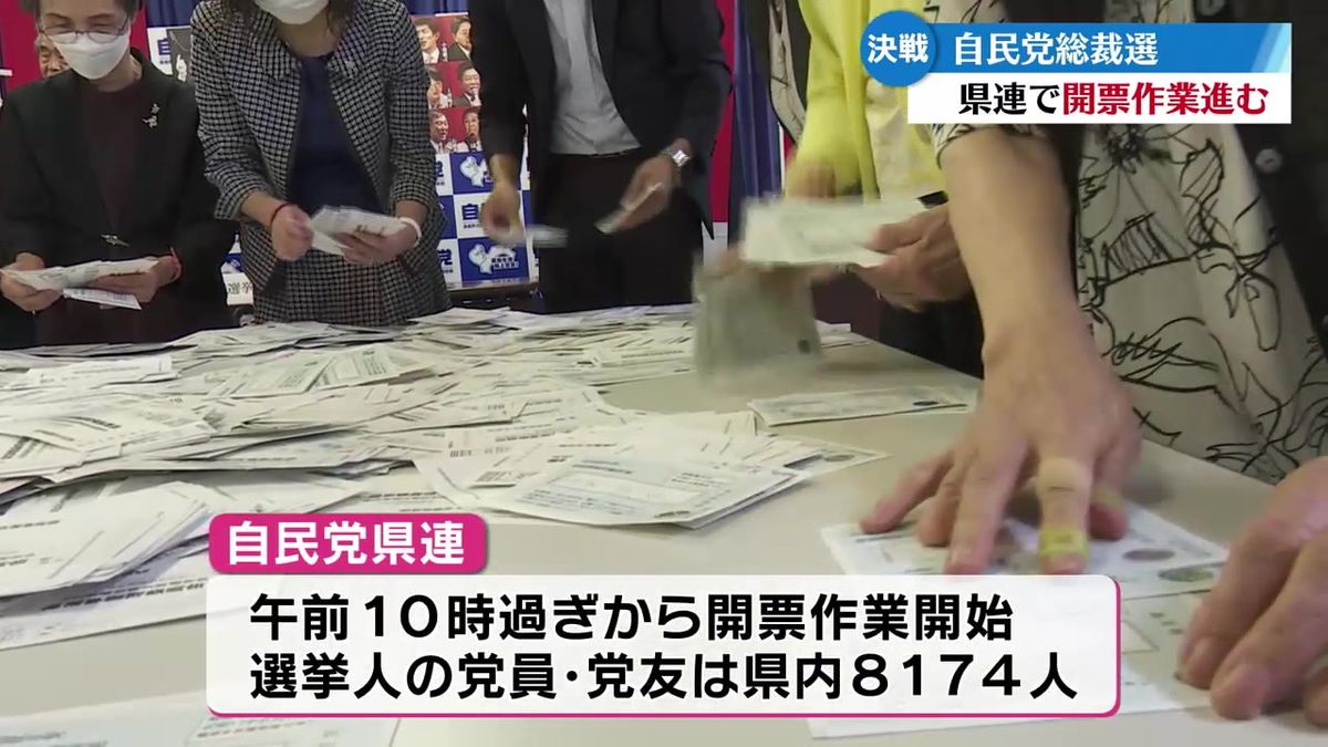 岸田総理の後継を決める自民党の総裁選挙 高知県連でも投開票が行われる【高知】