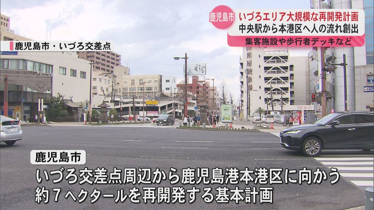 いづろエリアに大規模な再開発計画　中央駅から本港区へ人の流れ創出　集客施設や歩行者デッキなど