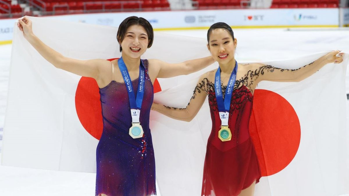 フィギュアスケート三原舞依が逆転で2連覇　坂本花織とワンツーフィニッシュ　冬季ワールドユニバ