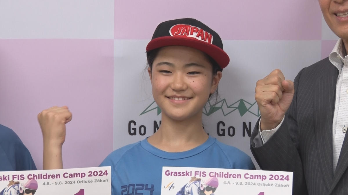 グラススキーの世界大会で優勝　上田市の小学６年生が喜び報告　今後は「アルペンスキーでのジュニアオリンピック優勝を狙いたい」