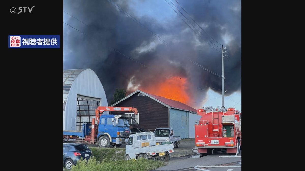 住宅火災で全焼（9日・北海道倶知安町）