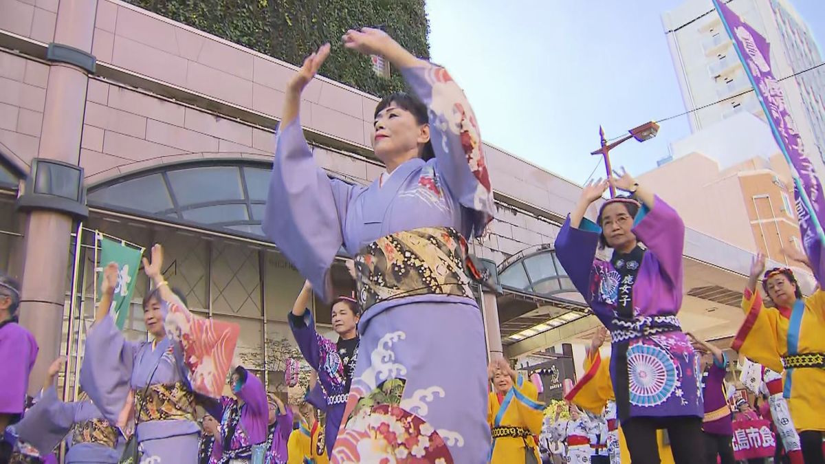 秋の風物詩｢おはら祭｣本まつり始まる　1万人以上の踊り手たちが祭りを盛り上げる