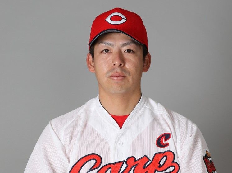 広島が先制　野間峻祥の3塁打から菊池涼介の内野ゴロ間に1点