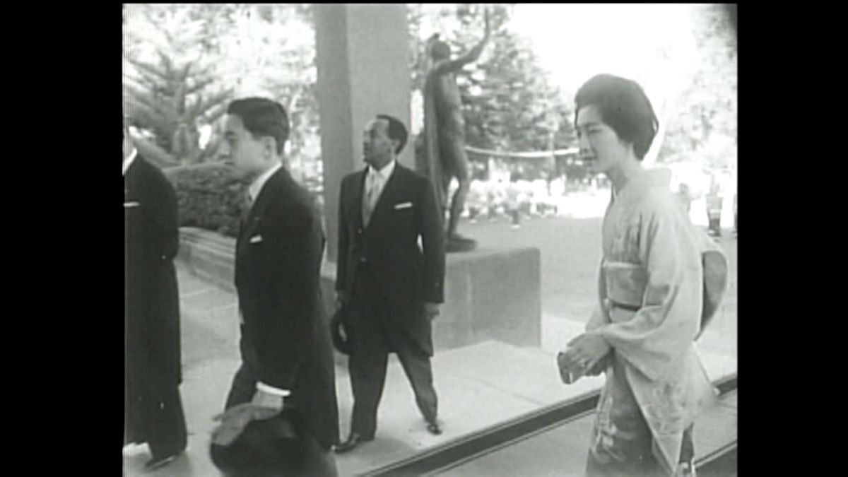 1960（昭和35）年　エチオピアを訪問された上皇ご夫妻