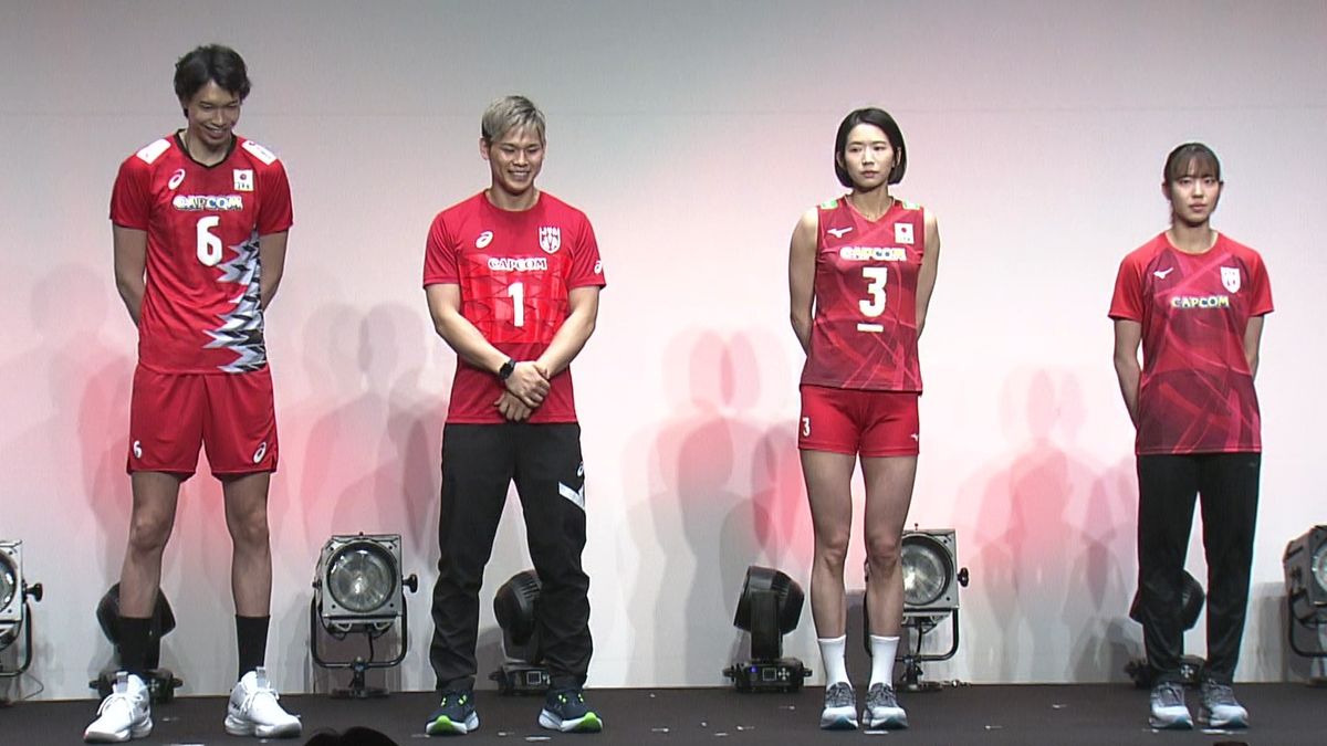 「日の丸をつけた時の目標はメダル」バレー日本代表・西田有志が決意　新ユニホームもお披露目