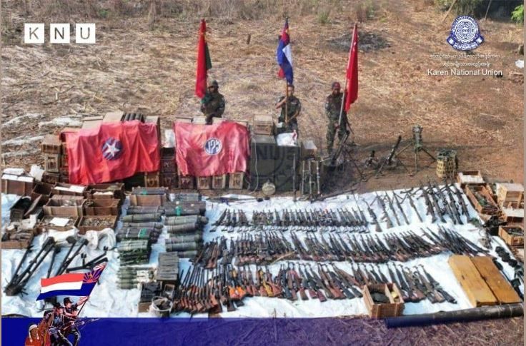 少数民族武装勢力が“国境貿易の要衝”にある軍拠点占拠と発表　ミャンマー