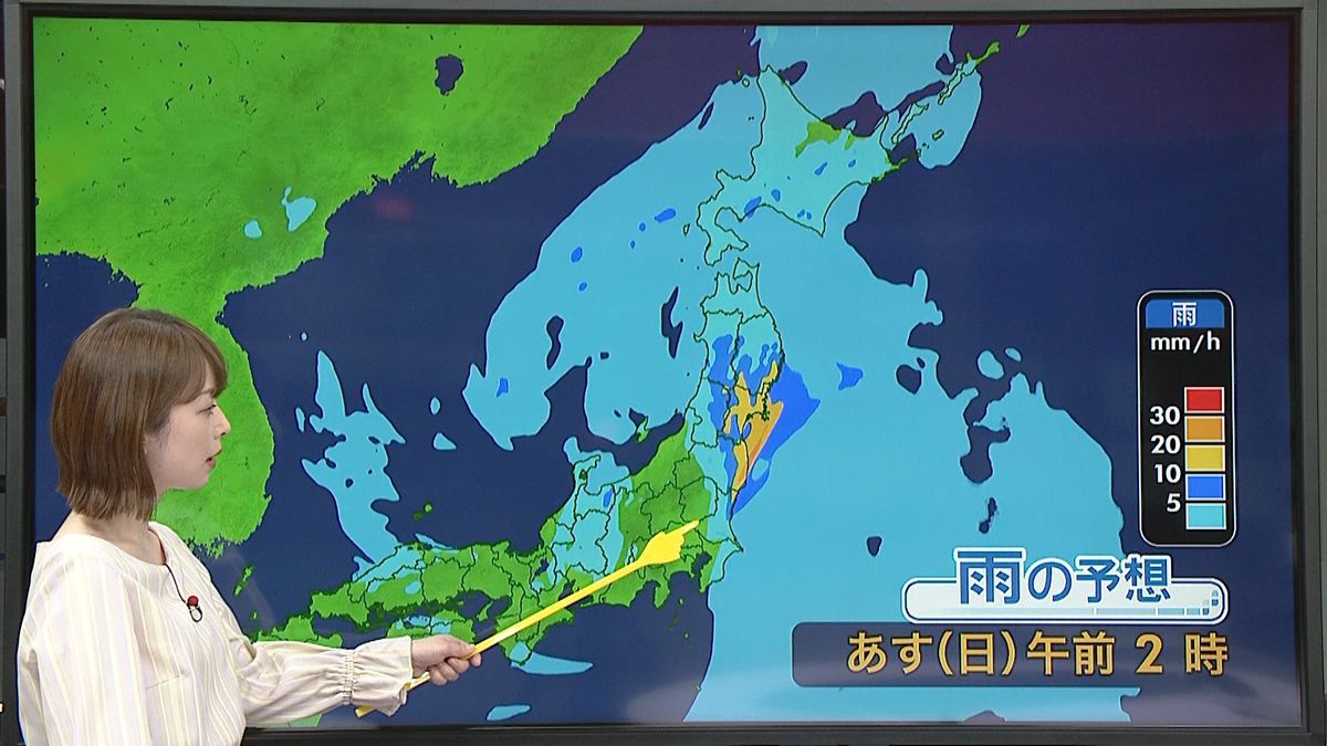 【天気】北日本や日本海側は雨、風も強まる