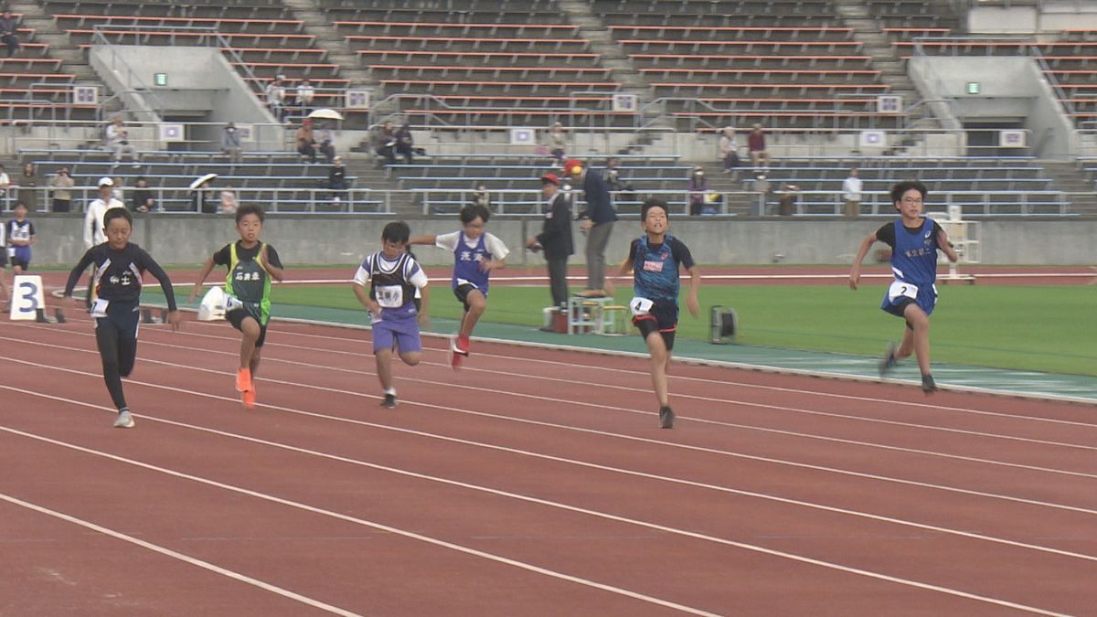 速く強く美しく！松山市の小学生陸上大会 1045人が記録めざし練習成果を発揮【愛媛】