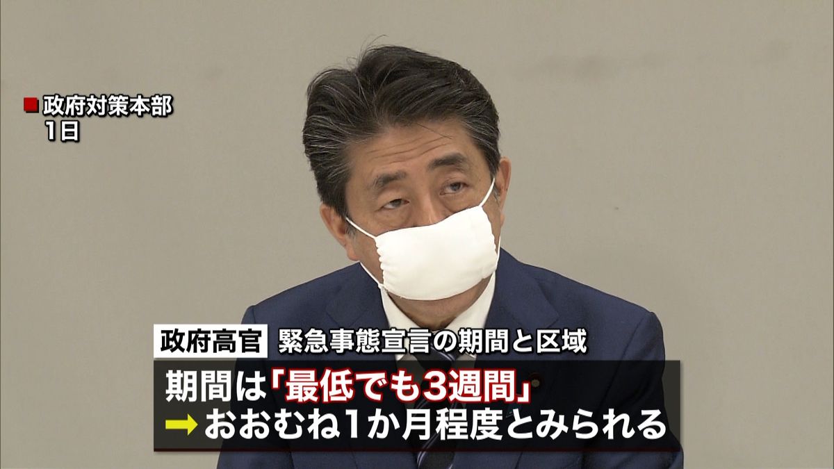 早ければ７日にも「緊急事態宣言」で準備