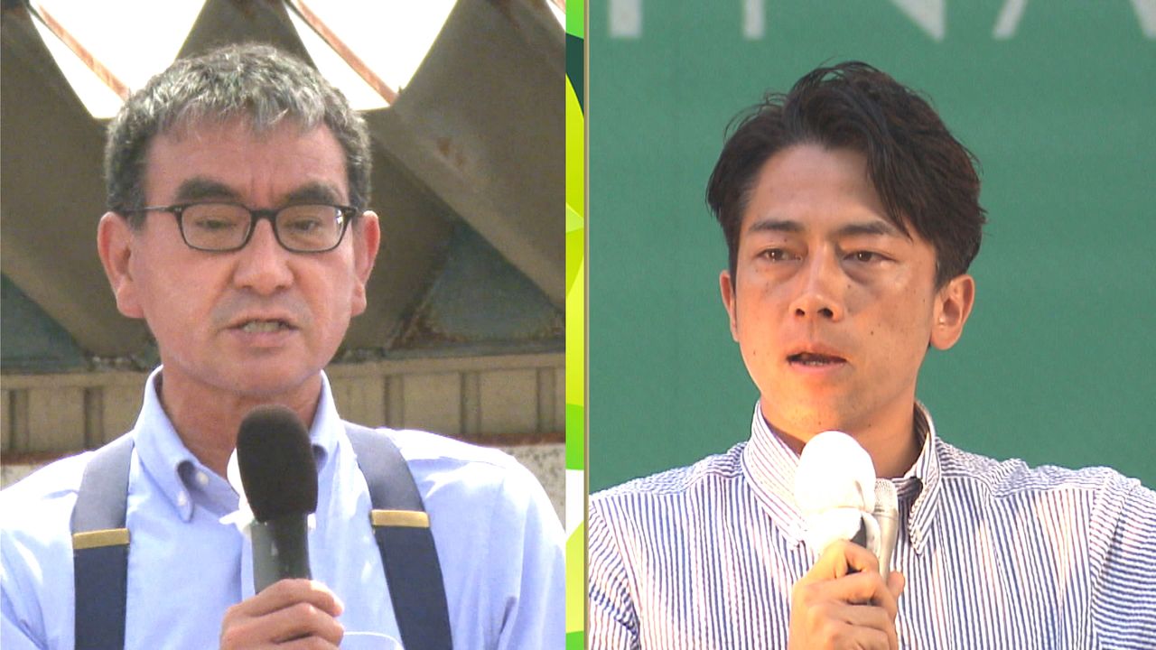 去年の総裁選で敗れた、河野太郎氏と小泉進次郎氏――今後も“冷や飯”続くか 「ポスト岸田」への思惑は…？｜日テレNEWS NNN