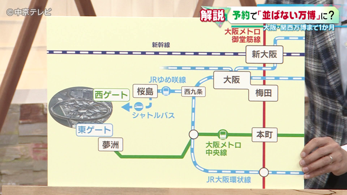 会場へのアクセスは2つだけ