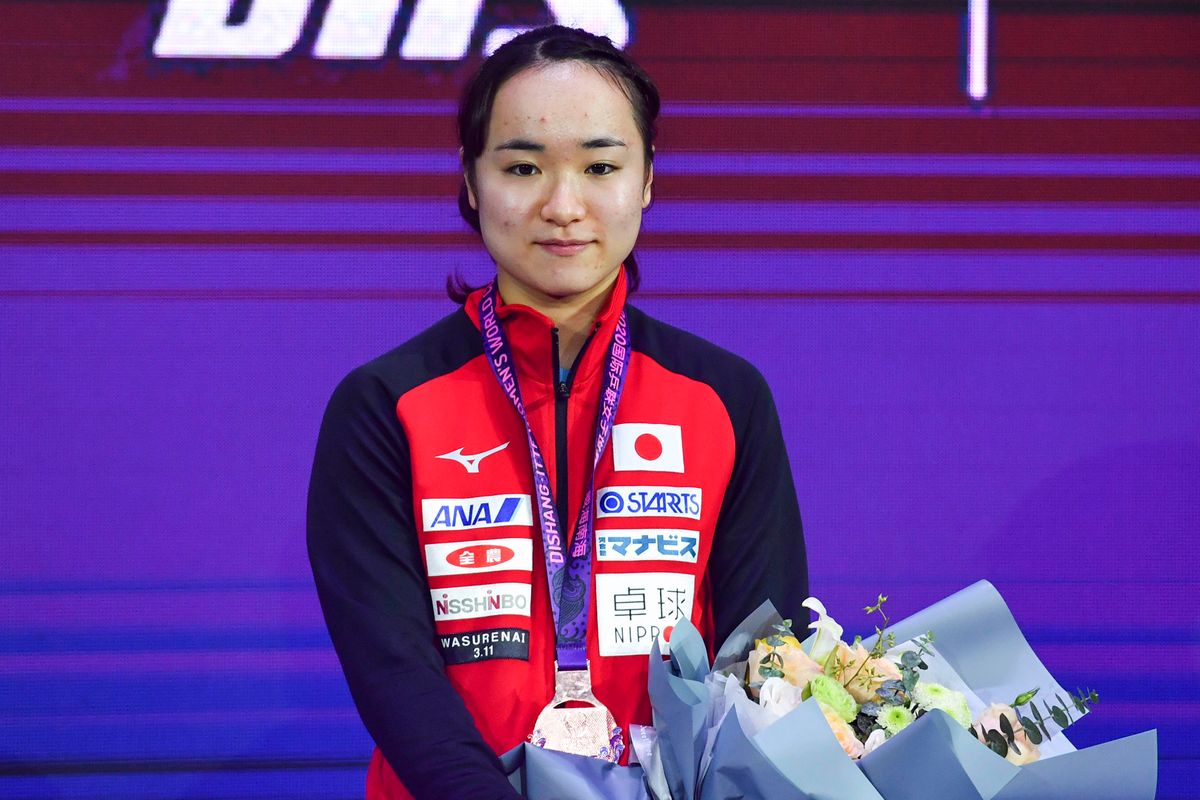 卓球Ｗ杯で伊藤美誠選手　自身初の銅メダル