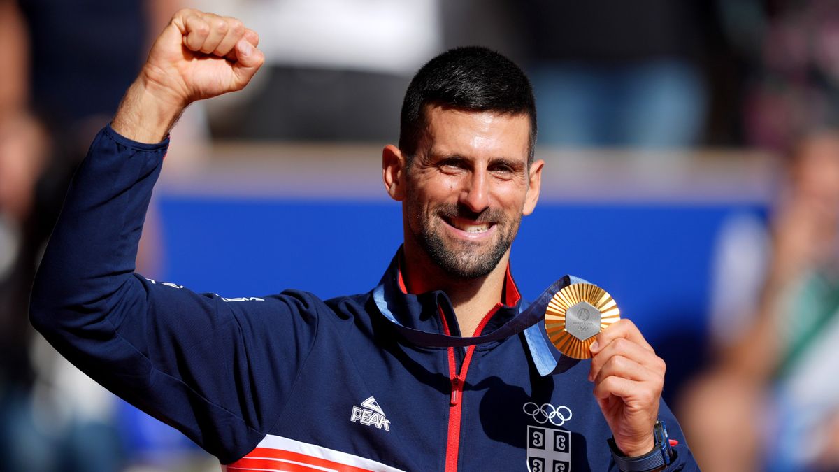 「僕のパズルが完成したよ」テニスのジョコビッチが悲願の金メダル　四大大会＆五輪制覇の“生涯ゴールデンスラム”達成