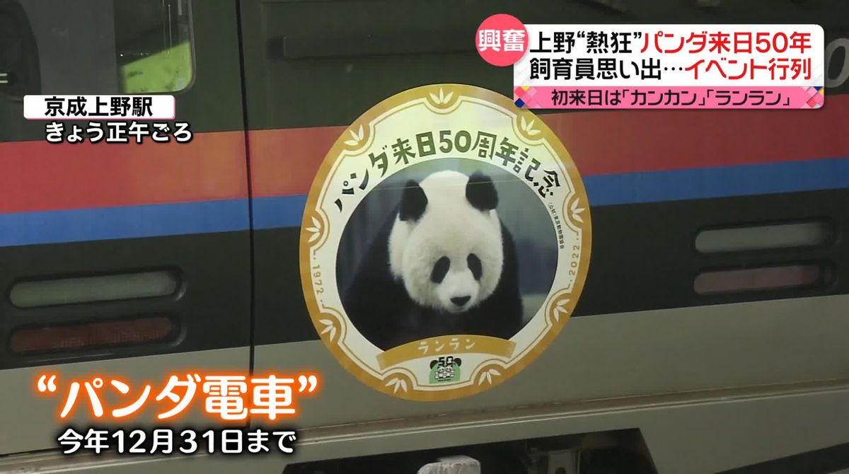 “アメ横にとって神様”「パンダ」来日50年！　上野で盛り上がり見せる　中国では“ある変化”も