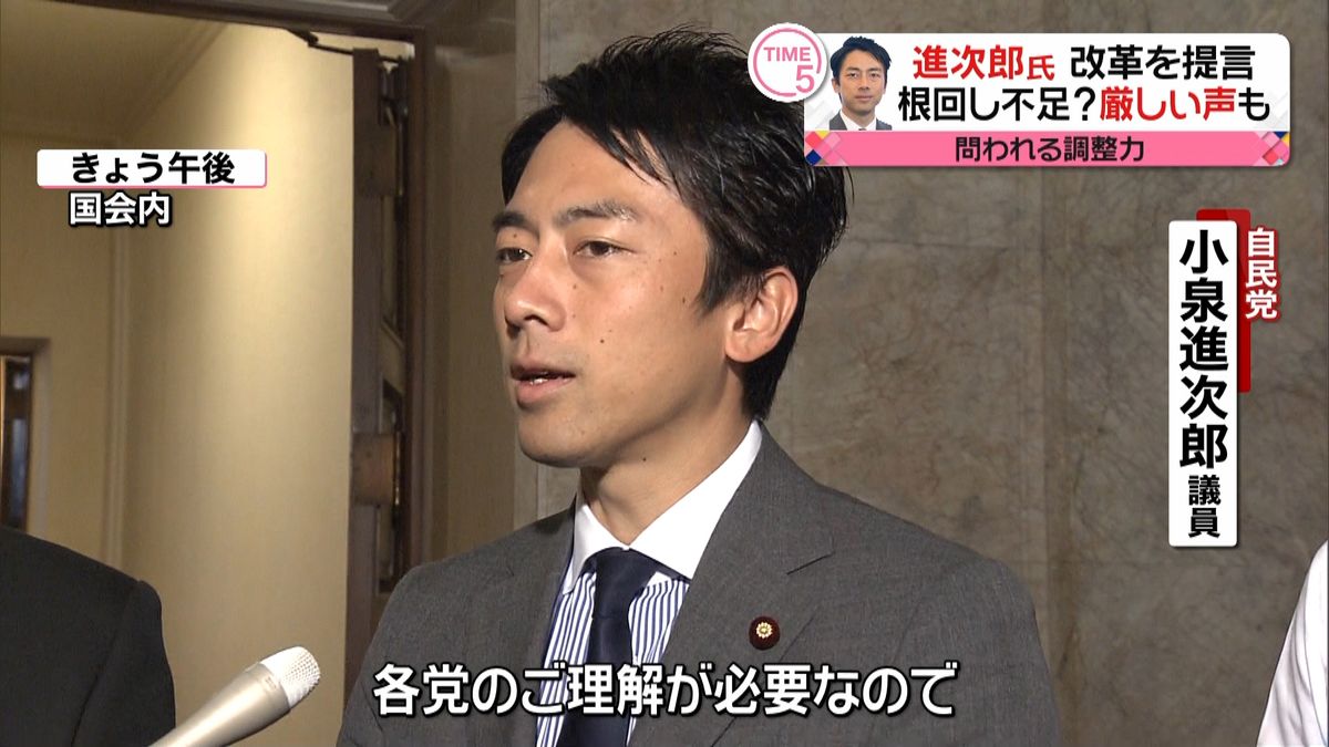 小泉進次郎議員“国会改革”を提言も…