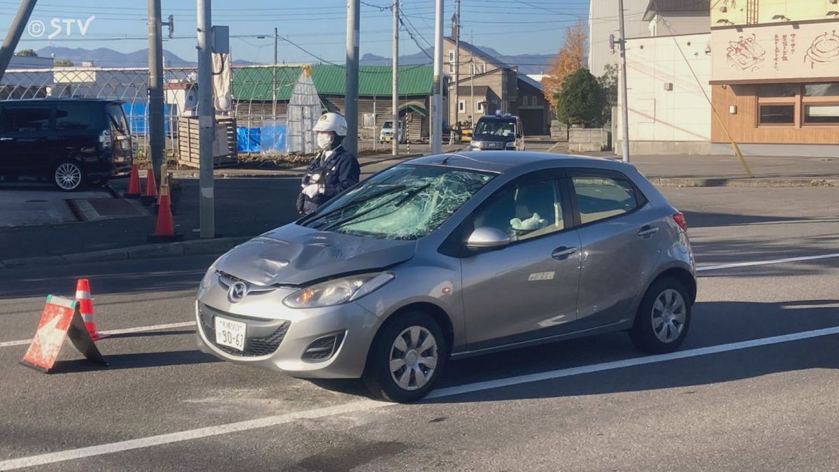 【速報】80代男性が意識不明の重体 道路横断中に乗用車にはねられる 札幌市東区