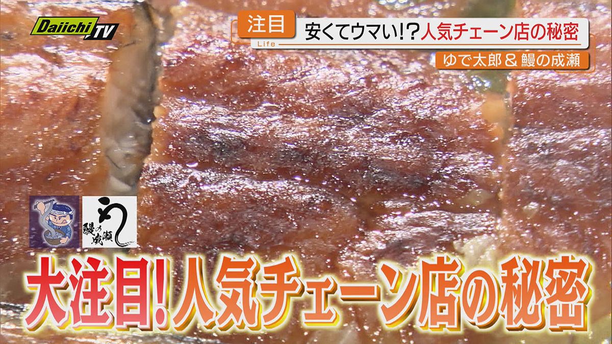 【注目】｢そば｣から｢ウナギ｣まで…おいしさ本格派にして超リーズナブル！人気チェーン店の秘密を調査(静岡)