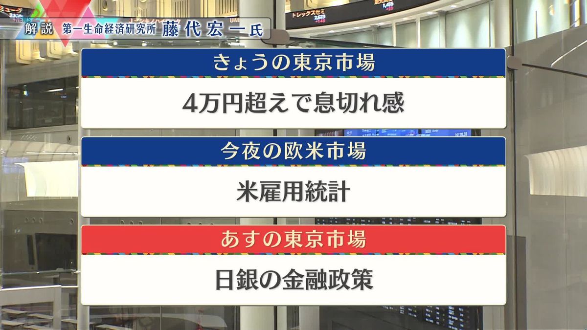 株価見通しは？　藤代宏一氏が解説