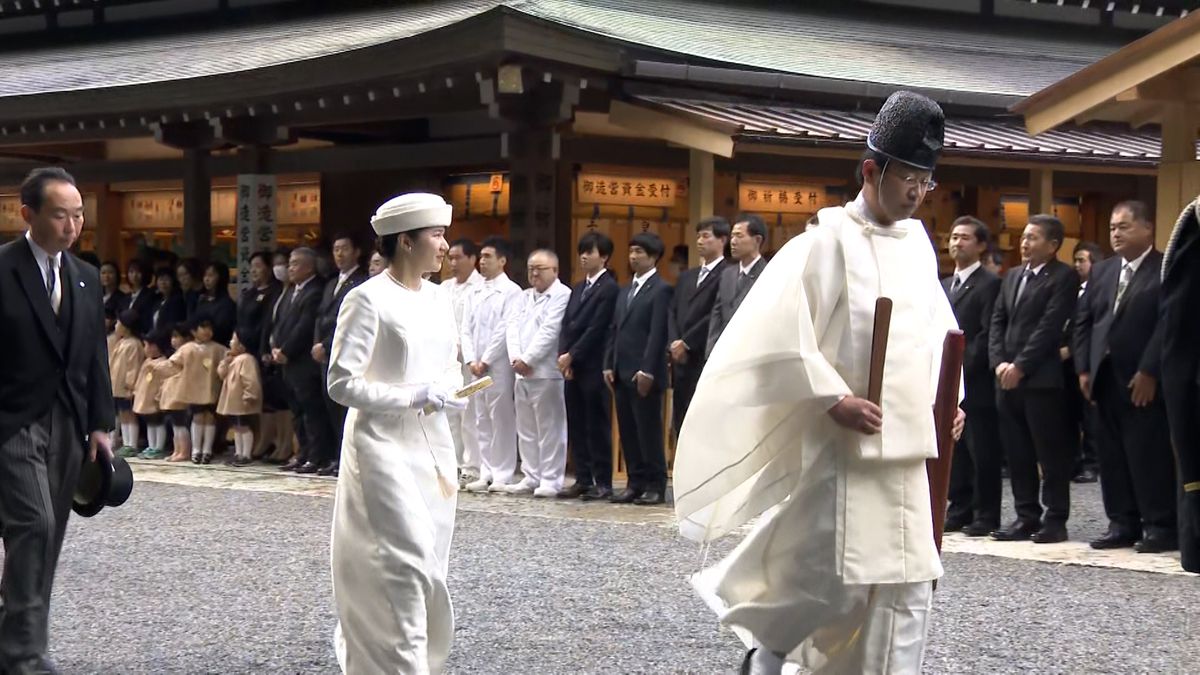 去年3月26日　三重・伊勢神宮