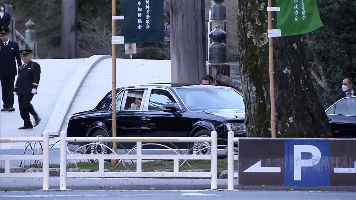 去年3月26日　三重・伊勢神宮