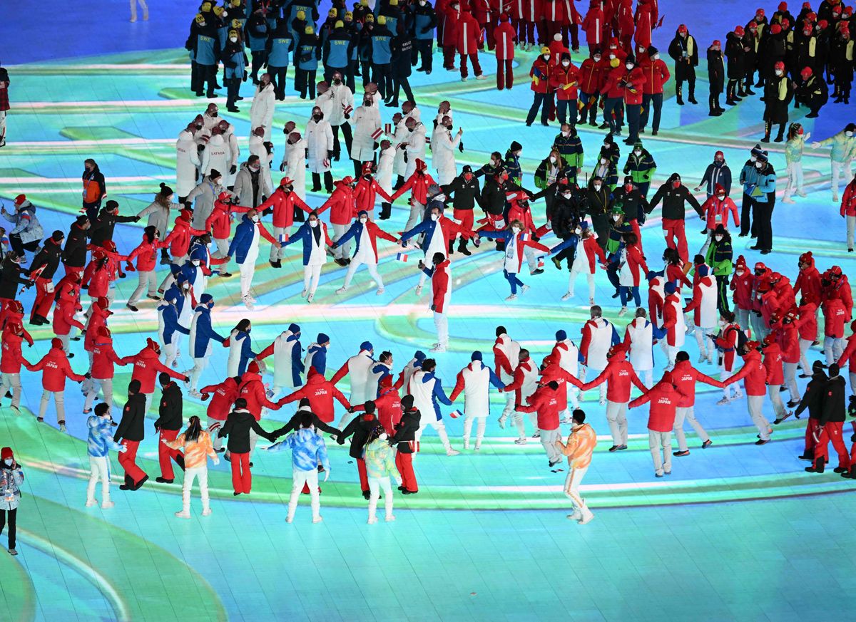 北京五輪　閉会式始まる　坂本花織「競技も終わってすっきりした気持ち」