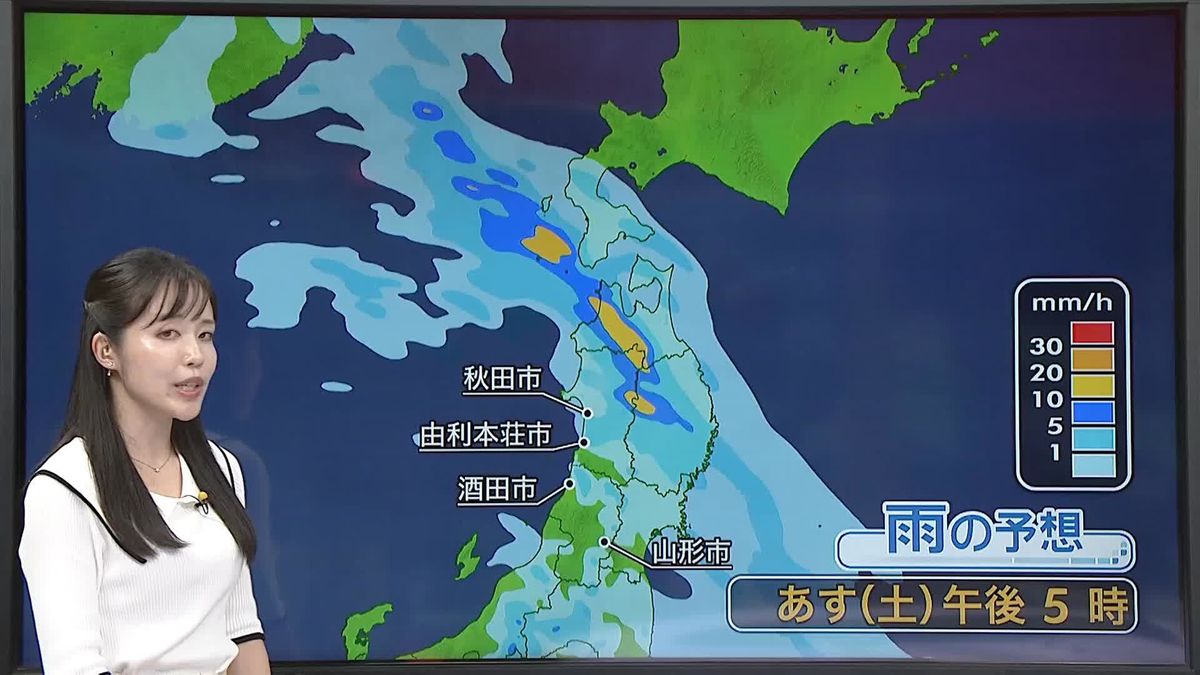 【あすの天気】東北は断続的な大雨　西・東日本は猛烈な暑さと激しい夕立に注意