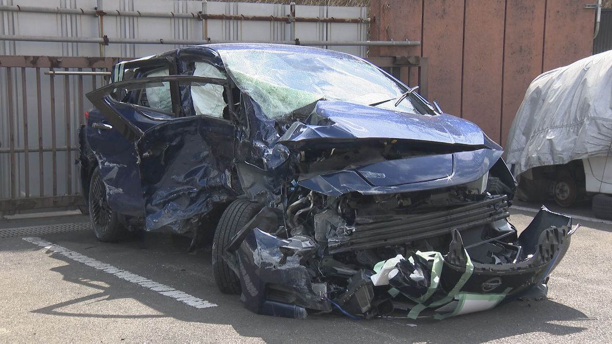 乗用車とワゴン車が衝突　男性1人死亡　愛知・東海市