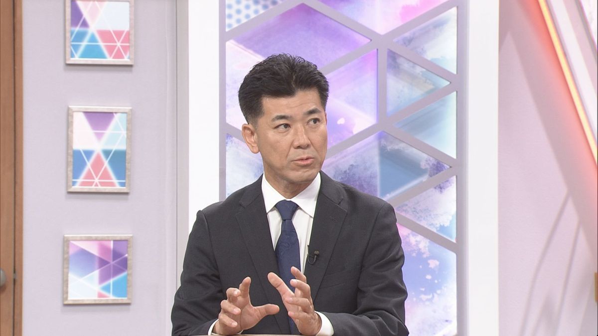 「かんさい情報ネットten．」（28日放送）に出演した泉健太氏