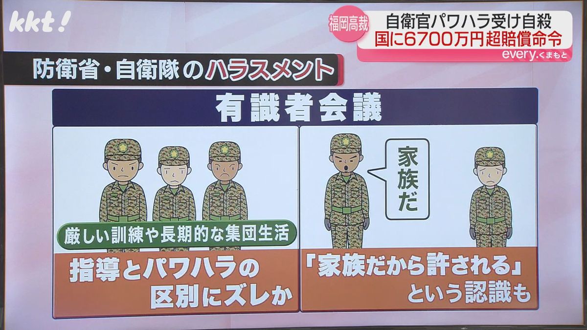 防衛省・自衛隊のハラスメントに関して…