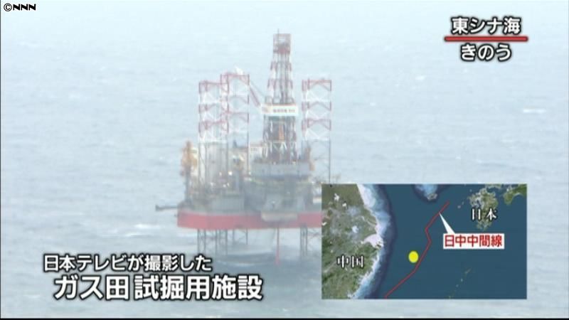 中国、東シナ海で新たなガス田を試掘か（2012年2月12日掲載）｜日テレnews Nnn