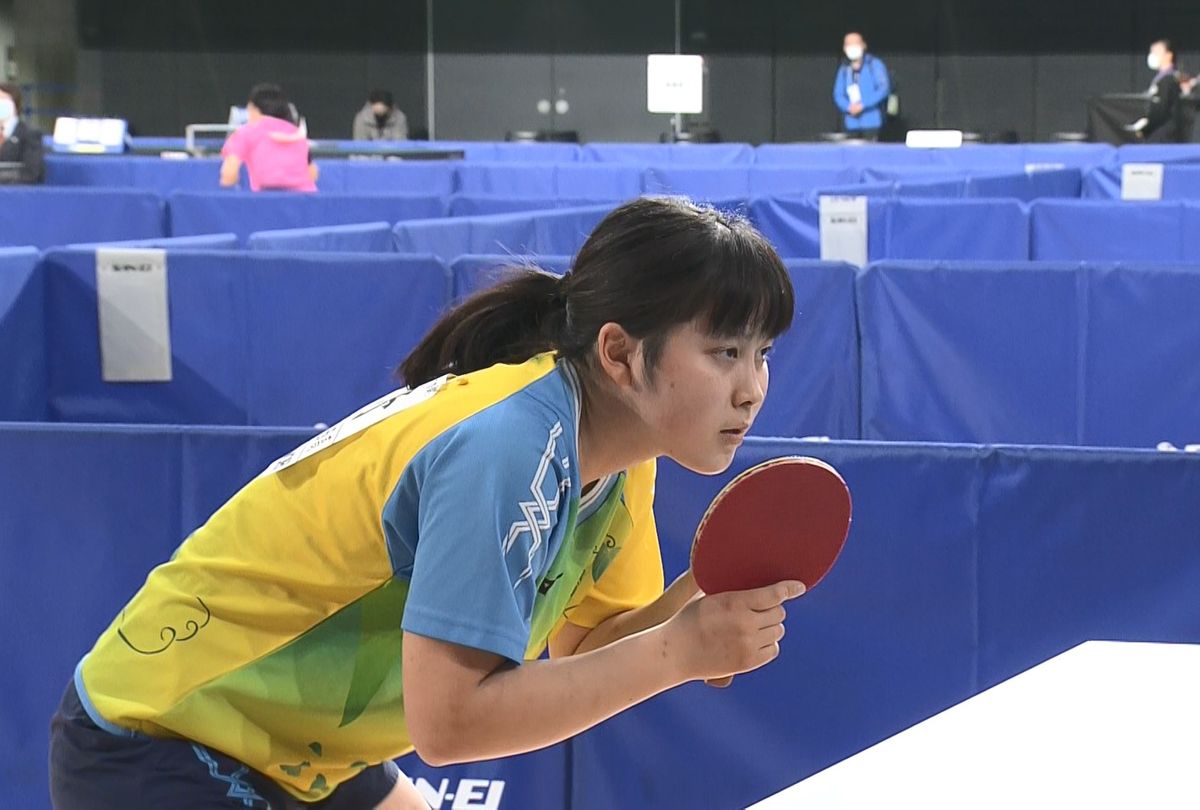 平野美宇の妹・亜子　全日本卓球初勝利