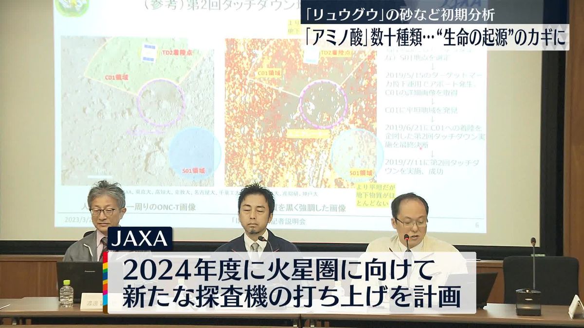 「はやぶさ2」が採取　小惑星「リュウグウ」の砂など初期分析終了　JAXAが会見