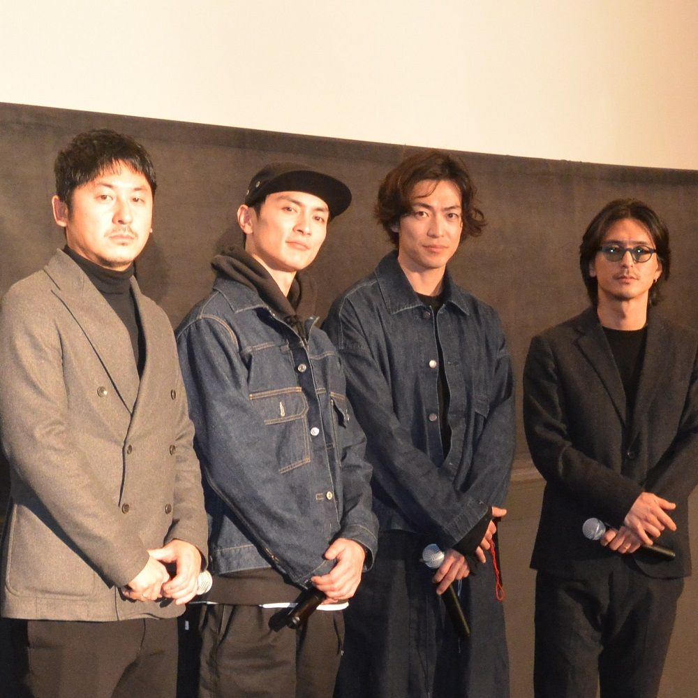 高良健吾、福井で舞台挨拶　「とにかく“人”」映画支えた地元のエキストラを絶賛