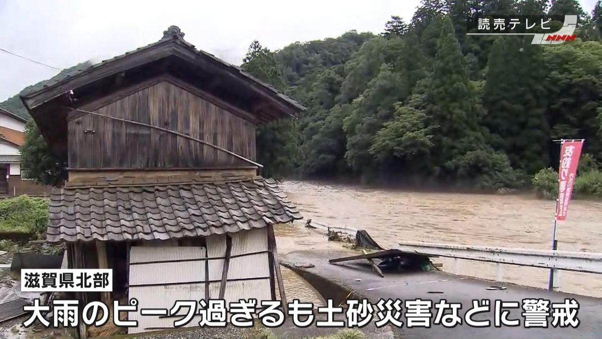 滋賀・高時川で氾濫発生　長浜市1700世帯以上に避難指示