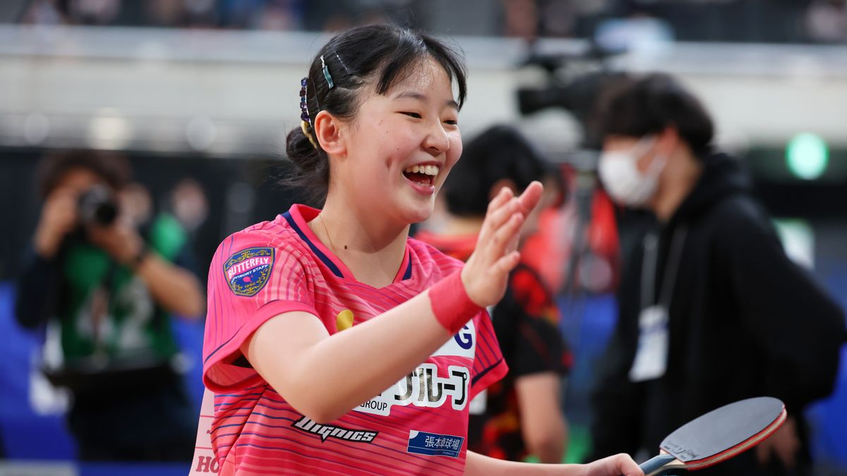 【卓球】女子ジュニア・張本美和が大会連覇　パリ五輪へ大きくアピール「技術一つ一つの精度を上げ昨年より成長」